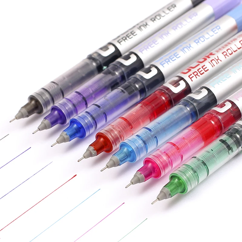 High Quality Direct Liquid Ball Pen PVN-159 0.38mm Needle Point Extra Fine Point Liquid Ink Roller Ball Pen Office School
High Quality Direct Liquid Ball Pen PVN-159 0.38mm Needle Point Extra Fine Point Liquid Ink Roller Ball Pen Office School