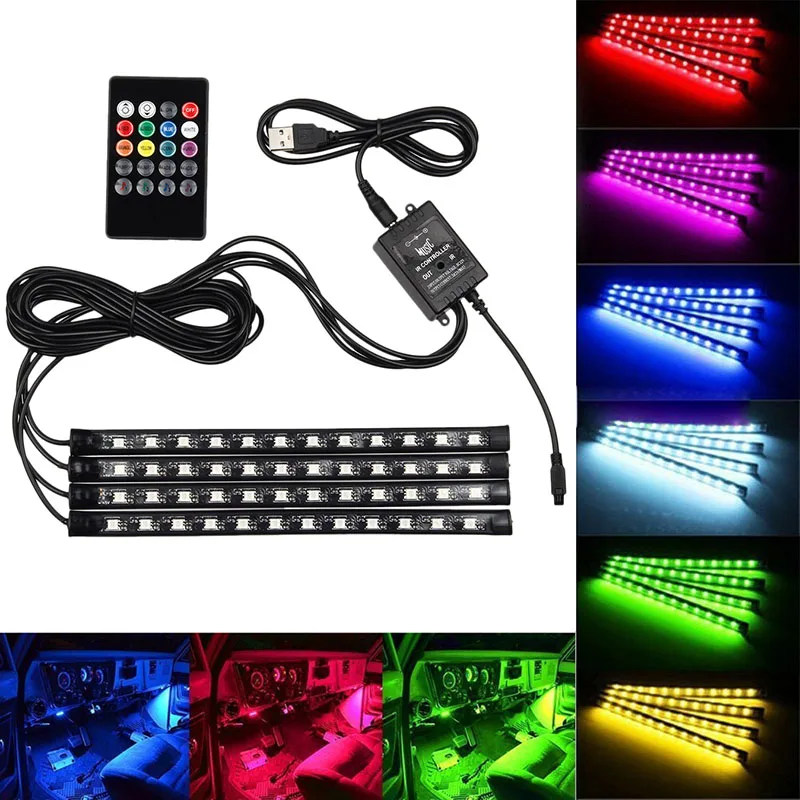 Car LED Strip Light with APP Control Upgraded Music Lights Strip Car Interior Lights Car Styling
Car LED Strip Light with APP Control Upgraded Music Lights Strip Car Interior Lights Car Styling