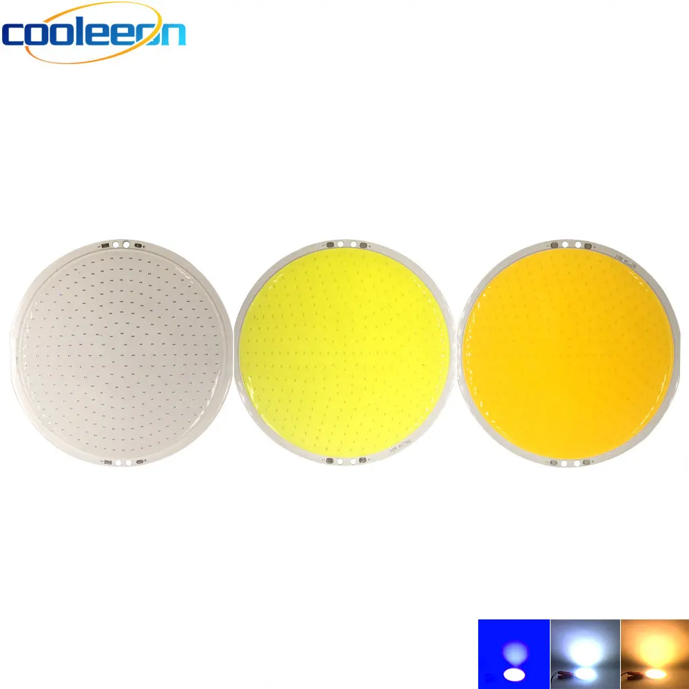 DC12V Dimmable Round COB LED Lamp Panel Lights 12V 50W LED Bulb with Dimmer Blue Warm Cold White Color Aluminum COB Board 108MM
DC12V Dimmable Round COB LED Lamp Panel Lights 12V 50W LED Bulb with Dimmer Blue Warm Cold White Color Aluminum COB Board 108MM