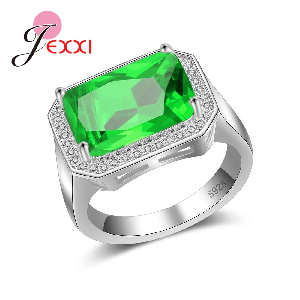 Shiny Square Green Rings For Women Girls Pretty Good Party Gifts 925 Sterling Silver Cubic Zirconia Top Quality Products
Shiny Square Green Rings For Women Girls Pretty Good Party Gifts 925 Sterling Silver Cubic Zirconia Top Quality Products