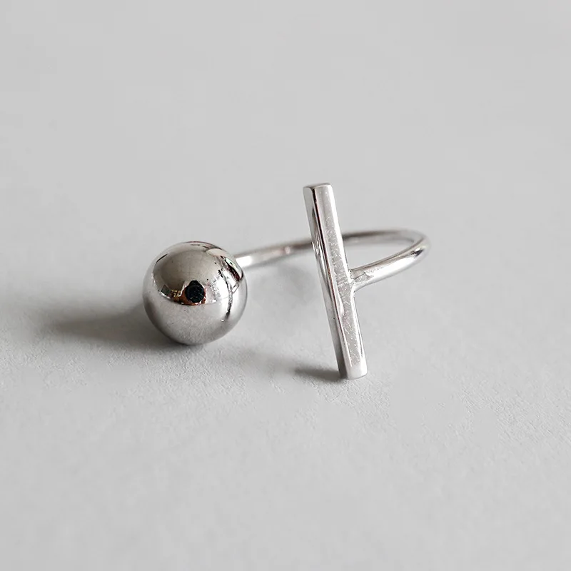 Fashion Real 925 Sterling Silver Ball Rings Women Finger Fine Jewelry, Simple Silver 925 Female Ring Accessories
Fashion Real 925 Sterling Silver Ball Rings Women Finger Fine Jewelry, Simple Silver 925 Female Ring Accessories