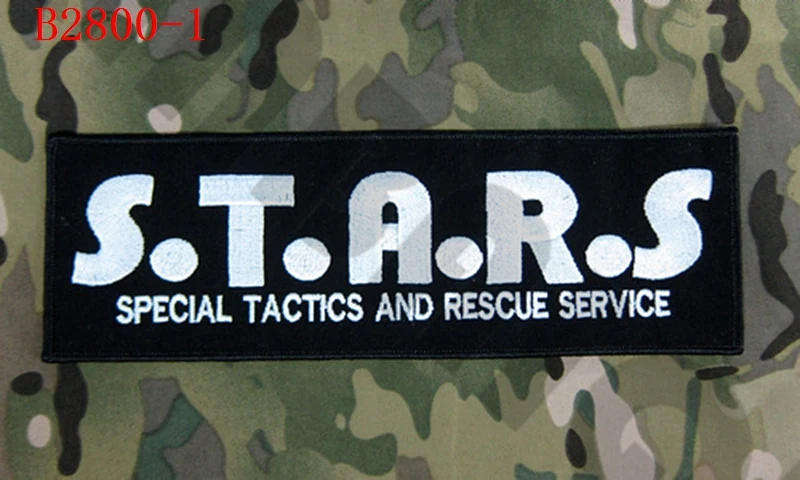Embroidery patch Umbrella Corporation Raccoon Police Department R.P.D. S.T.A.R.S. Back Of The Body B2800
Embroidery patch Umbrella Corporation Raccoon Police Department R.P.D. S.T.A.R.S. Back Of The Body B2800
