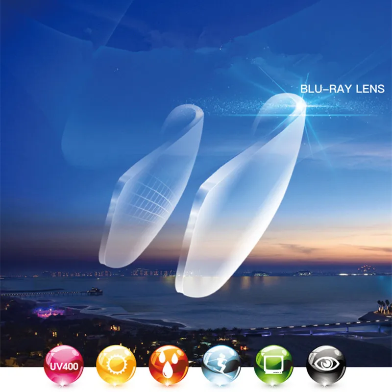 Anti-blue Single Vision Resin Lenses Aspheric Lenses for Myopia Hyperopia Prescription Eyeglasses UV400 Optical Lens Customized
Anti-blue Single Vision Resin Lenses Aspheric Lenses for Myopia Hyperopia Prescription Eyeglasses UV400 Optical Lens Customized