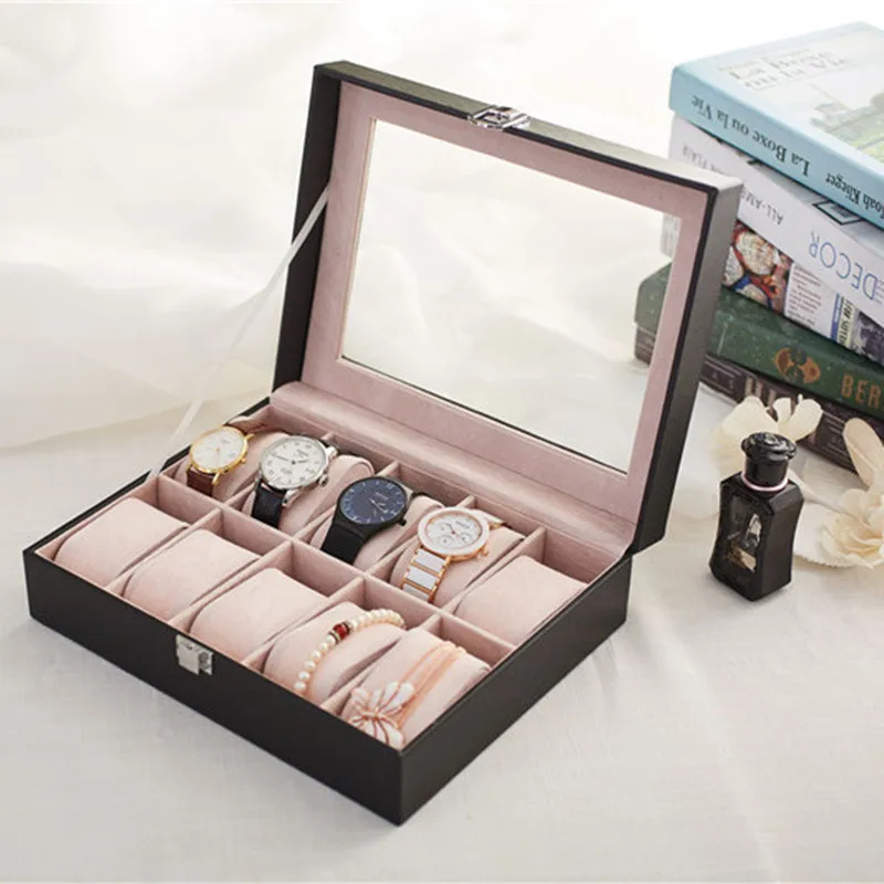LIYIMENG Bracelet Organizer Necklace Display Jewelry Storage Watch Collecting Box Home Desktop Casket Leather Case Organization
LIYIMENG Bracelet Organizer Necklace Display Jewelry Storage Watch Collecting Box Home Desktop Casket Leather Case Organization