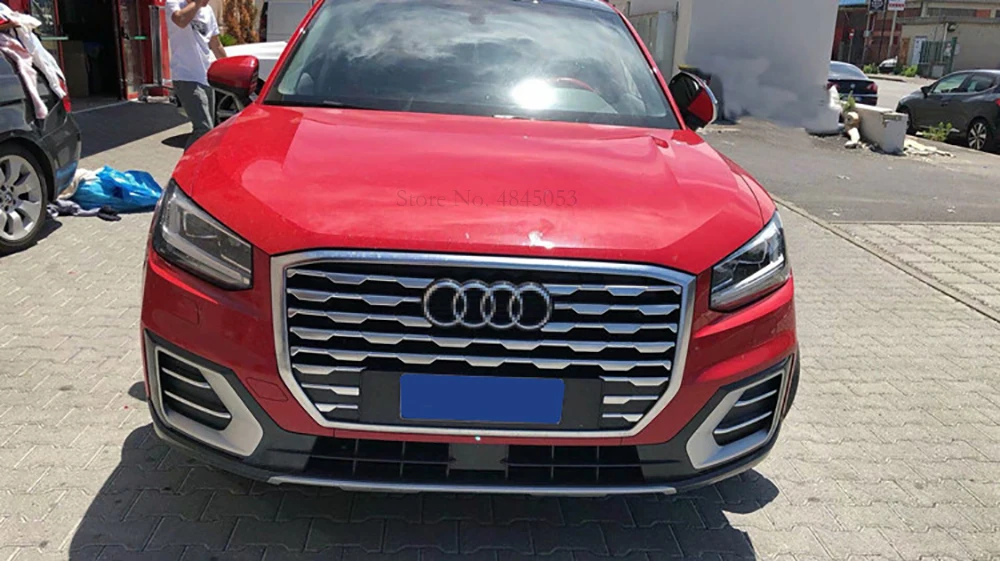AITWATT For Audi Q2 2018 2019 Car Styling Exterior ABS Chrome Front Fog Light Lamp Decoration Strips Cover Trims Protect 4Pcs
AITWATT For Audi Q2 2018 2019 Car Styling Exterior ABS Chrome Front Fog Light Lamp Decoration Strips Cover Trims Protect 4Pcs