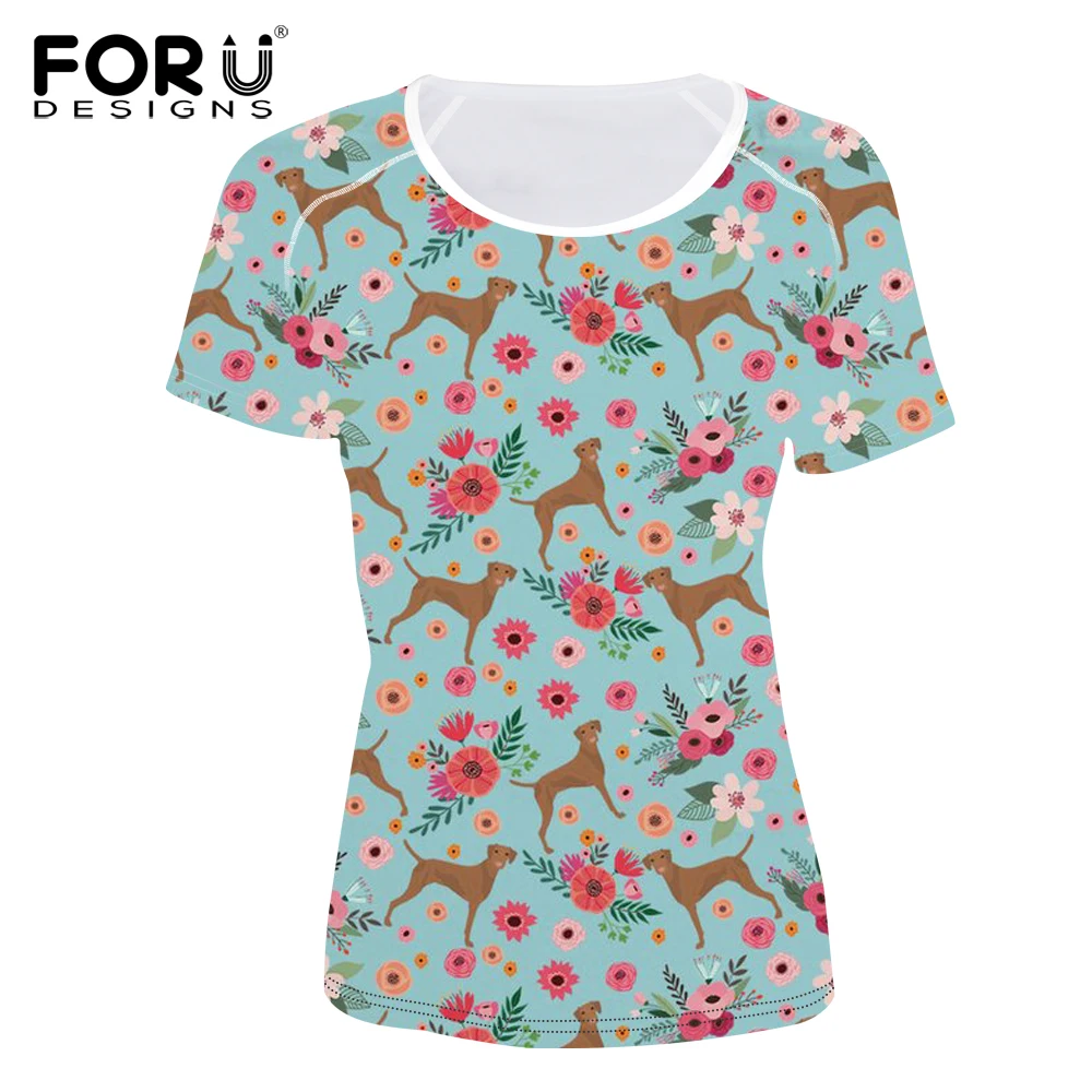 FORUDESIGNS Funny Vizsla Dog Printing T Shirt Women Floar Summer Tops for Teenager Girls Kawaii Puppy Tee Shirt Female Camiseta
FORUDESIGNS Funny Vizsla Dog Printing T Shirt Women Floar Summer Tops for Teenager Girls Kawaii Puppy Tee Shirt Female Camiseta