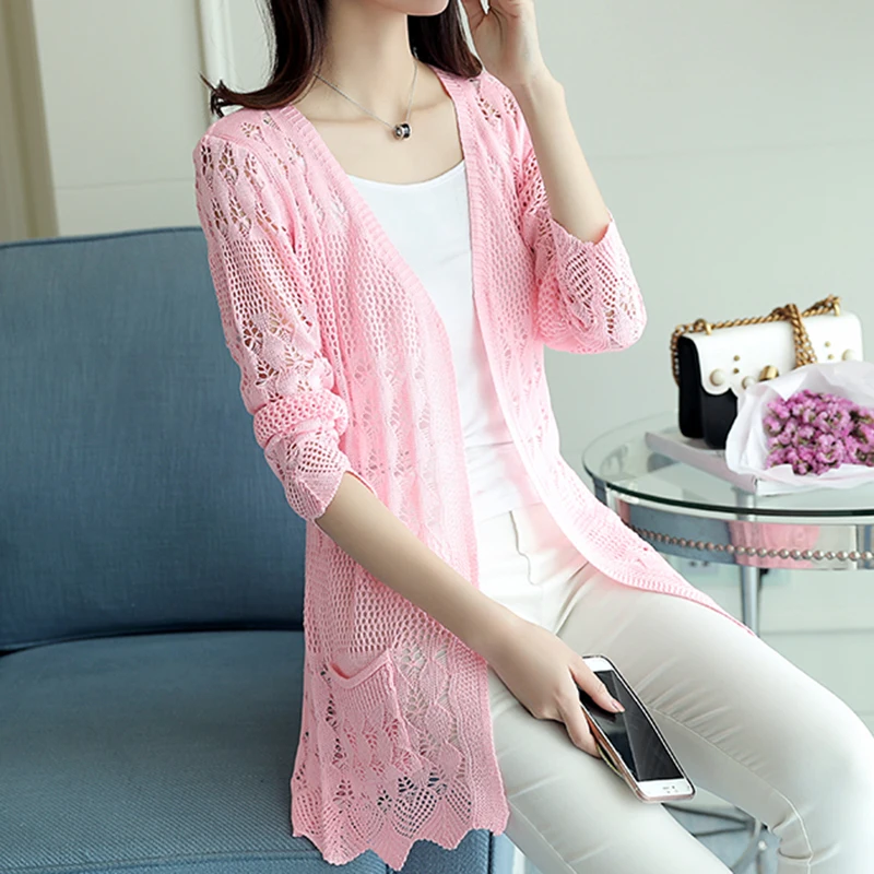 summer new hollow loose shawl knitted sweater small jacket air conditioner shirt sunscreen medium-long women's wear
summer new hollow loose shawl knitted sweater small jacket air conditioner shirt sunscreen medium-long women's wear