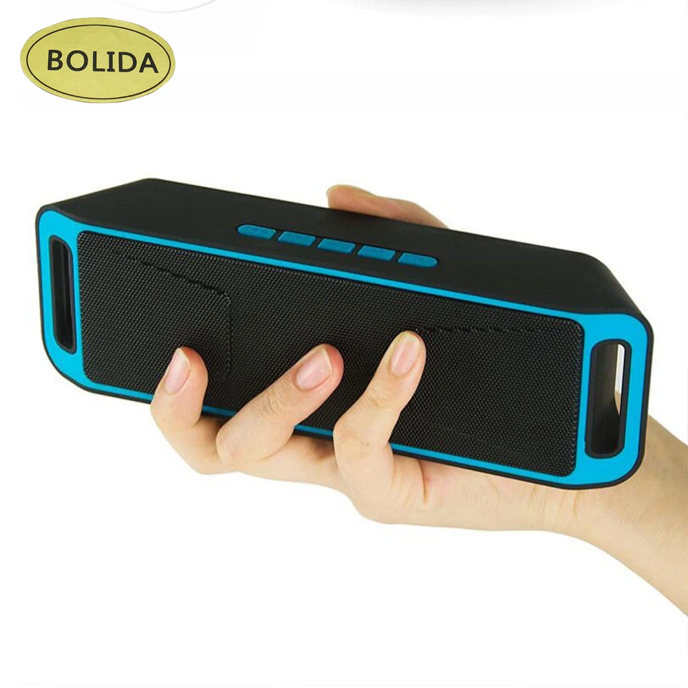 Bolida SC208 беспроводной Bluetooth 4 0 стерео сабвуфер колонки HIFI Caixa де сом TF USB FM радио|usb fm