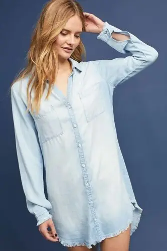 Denim Color Women Summer Long Sleeve Casual Blouse Shirt Ladies Office Long Tops Pockets Buttons Female Streetwear Hotsale
Denim Color Women Summer Long Sleeve Casual Blouse Shirt Ladies Office Long Tops Pockets Buttons Female Streetwear Hotsale