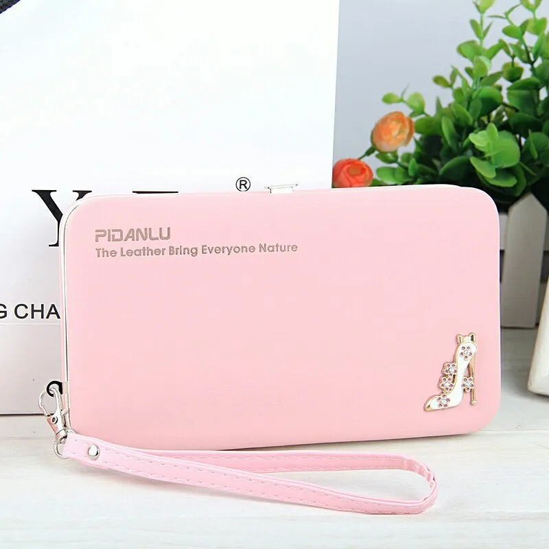 Easy Sweet Temperament Women's Long Purses Iron Edge Hand Rope Mobile Phone Bit Coin Purses Credit Cards Holders Clutch Wallets
Easy Sweet Temperament Women's Long Purses Iron Edge Hand Rope Mobile Phone Bit Coin Purses Credit Cards Holders Clutch Wallets