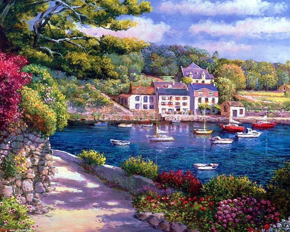 5D Diy Diamond Painting Scenery Cross Stitch Full Square/round Sets Decorative Embroidery Romantic Drill Picture By Numbers
5D Diy Diamond Painting Scenery Cross Stitch Full Square/round Sets Decorative Embroidery Romantic Drill Picture By Numbers