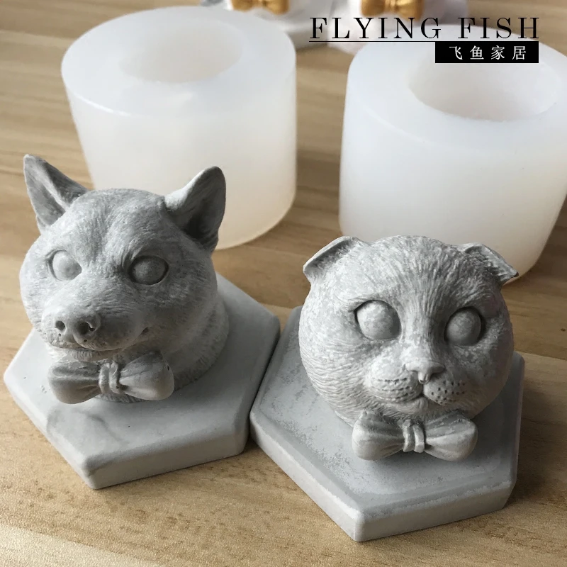 Silicone Molds Animals Candle Mold Aroma Plaster 3D Decoration Car Cat Akita Dog Mold Soap Moulds Silica Gel Silicone Rubber 001
Silicone Molds Animals Candle Mold Aroma Plaster 3D Decoration Car Cat Akita Dog Mold Soap Moulds Silica Gel Silicone Rubber 001