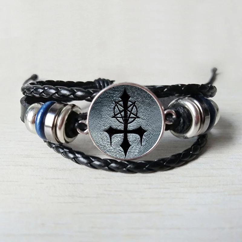 Vintage Glass Dome Leather Bracelet Baphomet For Mens Satanism Gothic Bracelet Jewelry
Vintage Glass Dome Leather Bracelet Baphomet For Mens Satanism Gothic Bracelet Jewelry