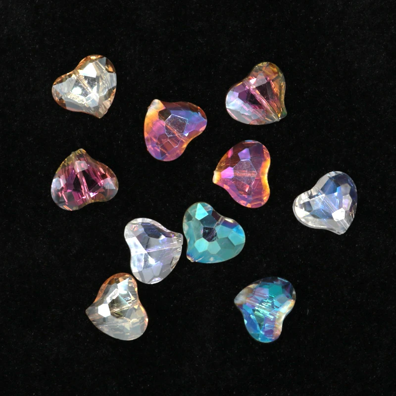 Hotsale 50pcs/lot 19*16mm Mixed Colors Heart Crystal Glass Beads Straight Hole Loose Spacer Craft DIY Beads Jewelry Findings
Hotsale 50pcs/lot 19*16mm Mixed Colors Heart Crystal Glass Beads Straight Hole Loose Spacer Craft DIY Beads Jewelry Findings