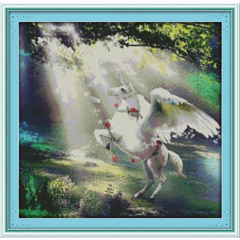 Everlasting Love The Keeper Of The Forest Chinese Cross Stitch Kits Ecological Cotton Stamped Printed DIY New Year Decorations
Everlasting Love The Keeper Of The Forest Chinese Cross Stitch Kits Ecological Cotton Stamped Printed DIY New Year Decorations