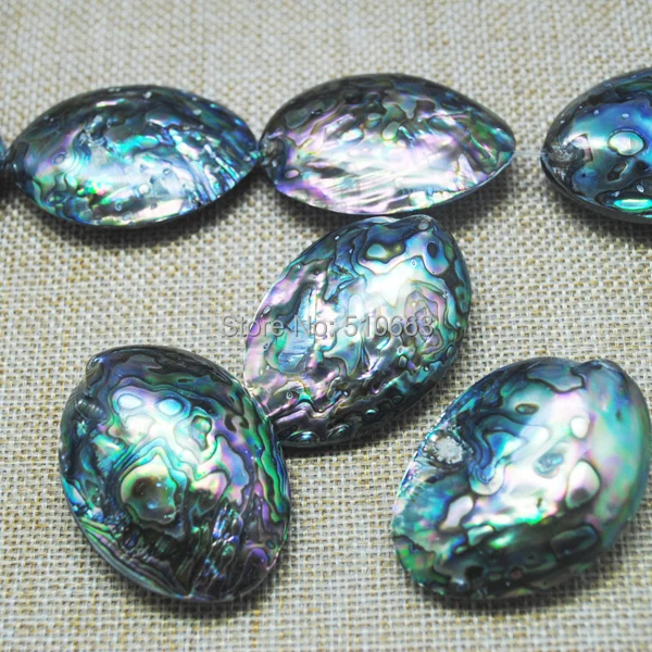 2 Pieces / Lot, Nature Abalone Shell Egg Middle Drilled Hole DIY beads Accessories Size 35-45mm for beach tourism selling
2 Pieces / Lot, Nature Abalone Shell Egg Middle Drilled Hole DIY beads Accessories Size 35-45mm for beach tourism selling
