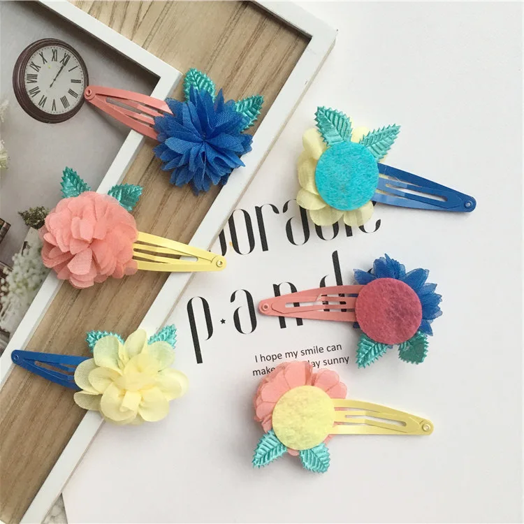 15Pairs Fashion Cute Floral Hairpins Snap Clips Gauze Flower Barrettes Hair Clips Princess Headwear Boutique Hair Accessories
15Pairs Fashion Cute Floral Hairpins Snap Clips Gauze Flower Barrettes Hair Clips Princess Headwear Boutique Hair Accessories