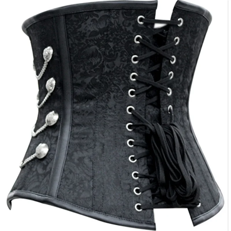 Waist Cincher Gothique Steel Buckle Girdles Belt Abdomen Slimming Products Retro Waist Shaper Waist Trainer Corset Court Corset
Waist Cincher Gothique Steel Buckle Girdles Belt Abdomen Slimming Products Retro Waist Shaper Waist Trainer Corset Court Corset
