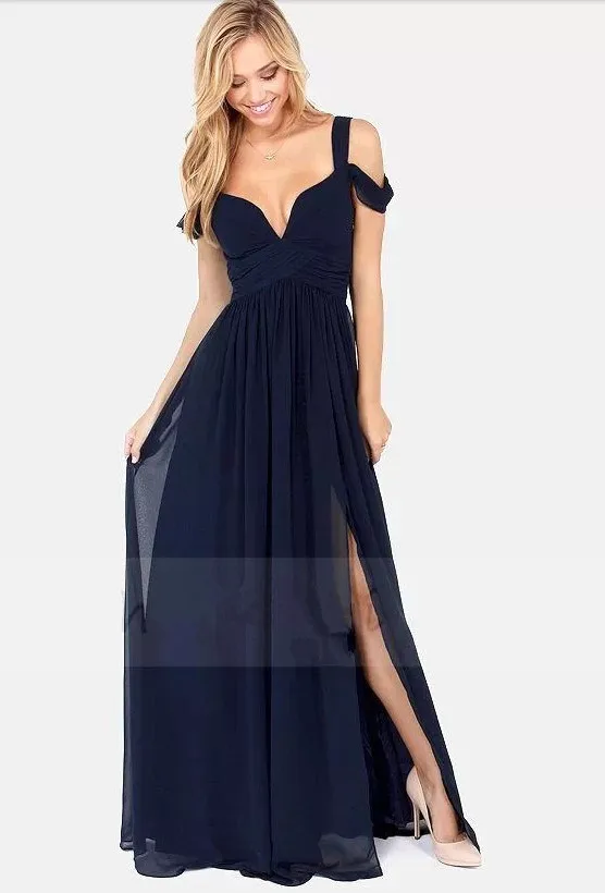 2019 New Arrival Bariano Ocean Of Elegance Navy Blue Color Chiffon Long Events Evening Dress Women Gown Free Shipping TK555
2019 New Arrival Bariano Ocean Of Elegance Navy Blue Color Chiffon Long Events Evening Dress Women Gown Free Shipping TK555
