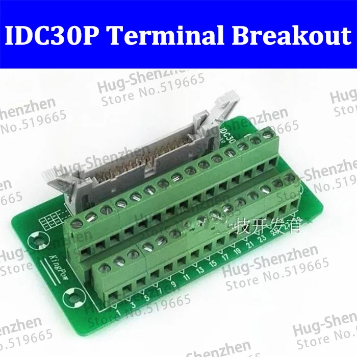 IDC30P IDC 30 контактный разъем 30 P клеммный блок Breakout Board адаптер PLC релейные клеммы din-рейка монтажный корпус-1 шт.
IDC30P IDC 30 контактный разъем 30 P клеммный блок Breakout Board адаптер PLC релейные клеммы din-рейка монтажный корпус-1 шт.