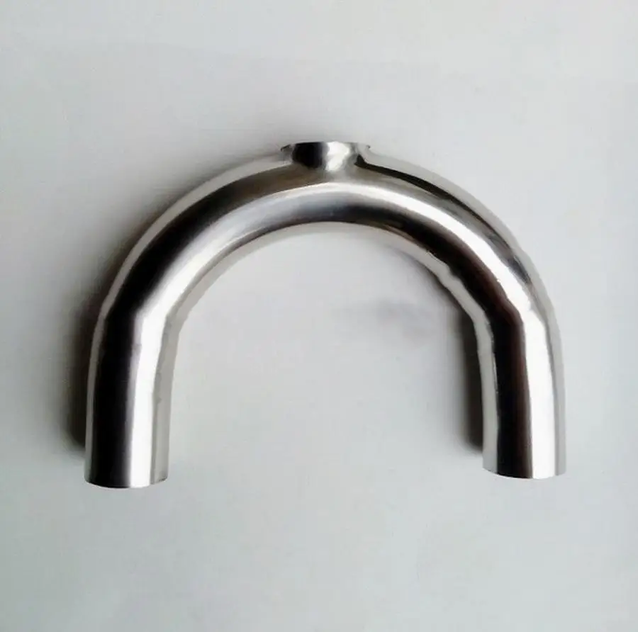 51mm 2" Pipe OD Butt Welding U Shaped Return Bend 3 Way SUS 304 Stainless Sanitary Fitting Spliter Homebrew Beer
51mm 2" Pipe OD Butt Welding U Shaped Return Bend 3 Way SUS 304 Stainless Sanitary Fitting Spliter Homebrew Beer