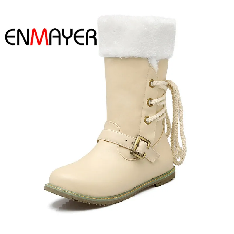 ENMAYER 2020 Buckle Strap Ladies Woman Casual Shoes Ankle Strap High Heel Fashion Short Plush Spring And Summer 34-43 WHY156
ENMAYER 2020 Buckle Strap Ladies Woman Casual Shoes Ankle Strap High Heel Fashion Short Plush Spring And Summer 34-43 WHY156