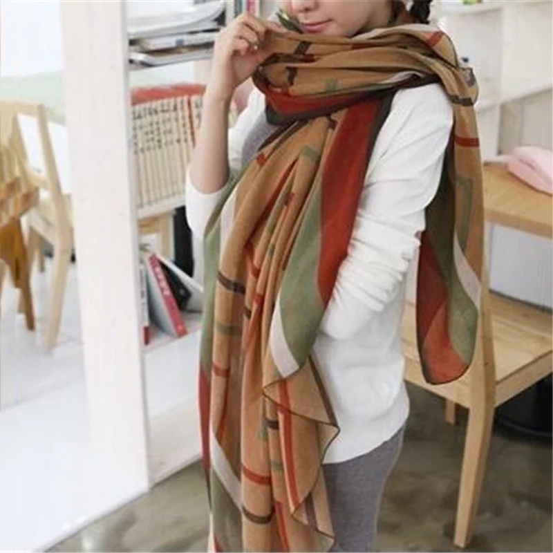 New Fashion Trendy Women's Long Print Scarf Wrap Ladies Shawl Girl Large Pretty Scarf Tole Beach Beauty Women Accessory Gifts
New Fashion Trendy Women's Long Print Scarf Wrap Ladies Shawl Girl Large Pretty Scarf Tole Beach Beauty Women Accessory Gifts