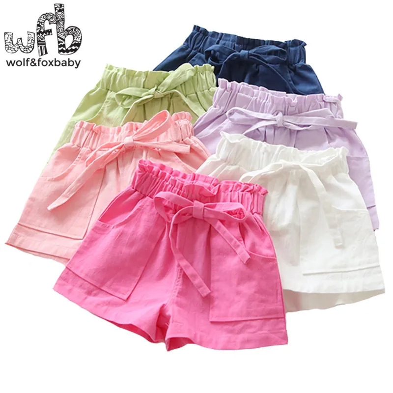 

Розничная продажа; От 2 до 8 лет шорты; Пляжные штаны ярких цветов; летняя одежда для детей
