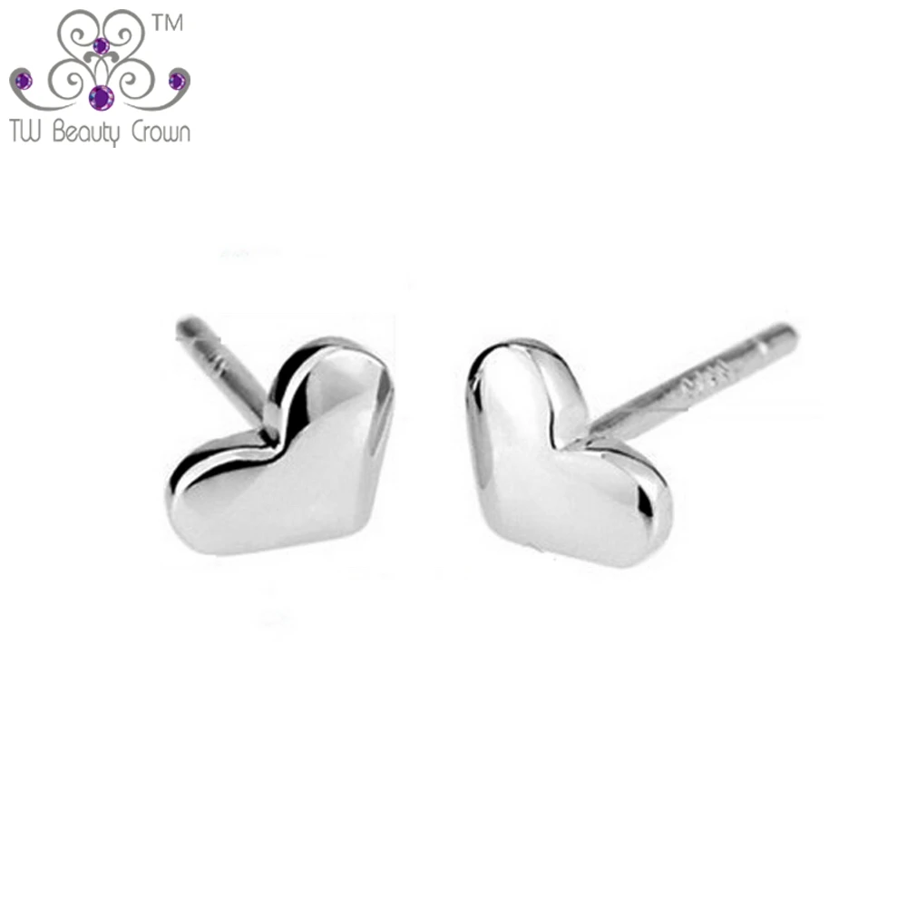 Real Solid 925 Sterling Silver Fashion Jewelry Cute Small Love Heart Stud Earrings For Young Girls Women Anti Allergic Wholesale
Real Solid 925 Sterling Silver Fashion Jewelry Cute Small Love Heart Stud Earrings For Young Girls Women Anti Allergic Wholesale