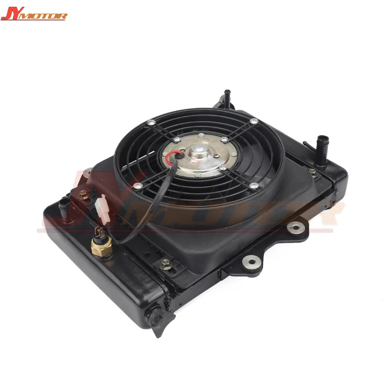 

NEW Water cooling engine cooler Radiator cooling 12v fan for motorcycle 200cc 250CC moto Quad 4x4 ATV UTV parts