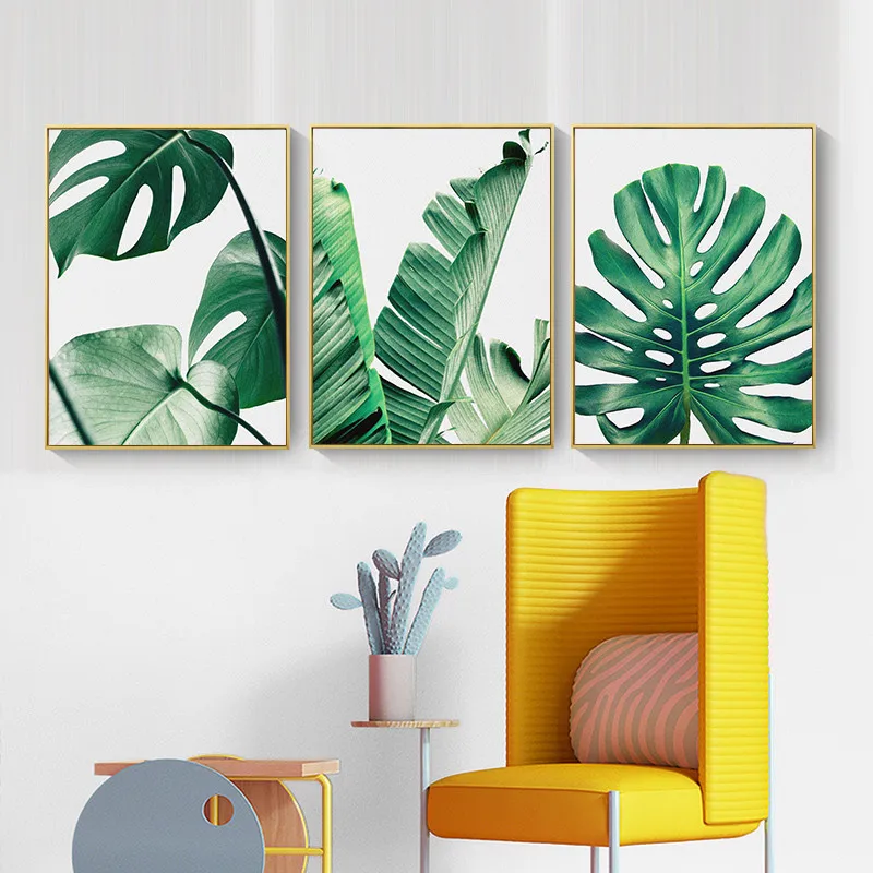 Nordic Canvas Painting Green Leaf Wall Art Home Decor Picture DIY Green Plant Lotus Banana Leaf Poster Living Room Bedroom Decor
Nordic Canvas Painting Green Leaf Wall Art Home Decor Picture DIY Green Plant Lotus Banana Leaf Poster Living Room Bedroom Decor