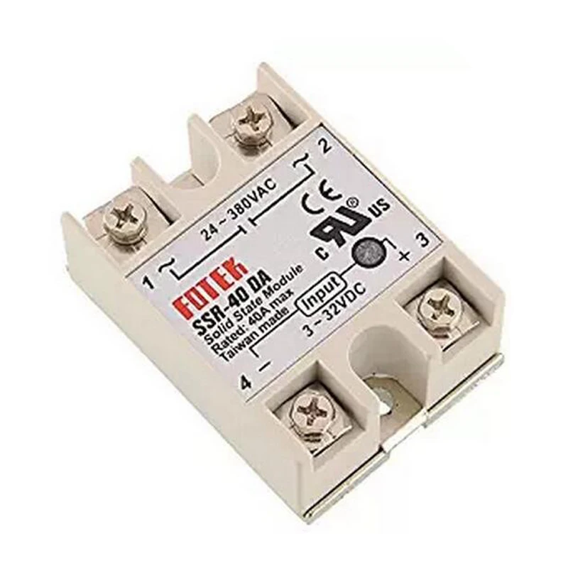 100 шт. SSR-40 DA твердотельное реле Новый DC В AC твердотельный релейный модуль для Arduino