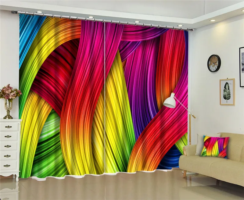3D Window Curtains Luxury Blackout Living Room office Bedroom Cortinas Drapes Rideaux Customized size Color stripes pillowcase
3D Window Curtains Luxury Blackout Living Room office Bedroom Cortinas Drapes Rideaux Customized size Color stripes pillowcase