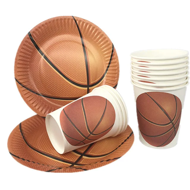 Basketball Party Disposable Tableware Set Paper Plates Cups For Kids Girl Boy Favors Events Birthday Party Decoration Supplies
Basketball Party Disposable Tableware Set Paper Plates Cups For Kids Girl Boy Favors Events Birthday Party Decoration Supplies
