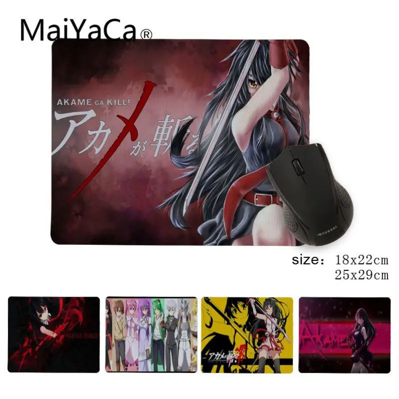 MaiYaCa горячая Распродажа Akame Ga kill аниме компьютерный коврик для мыши Толстая