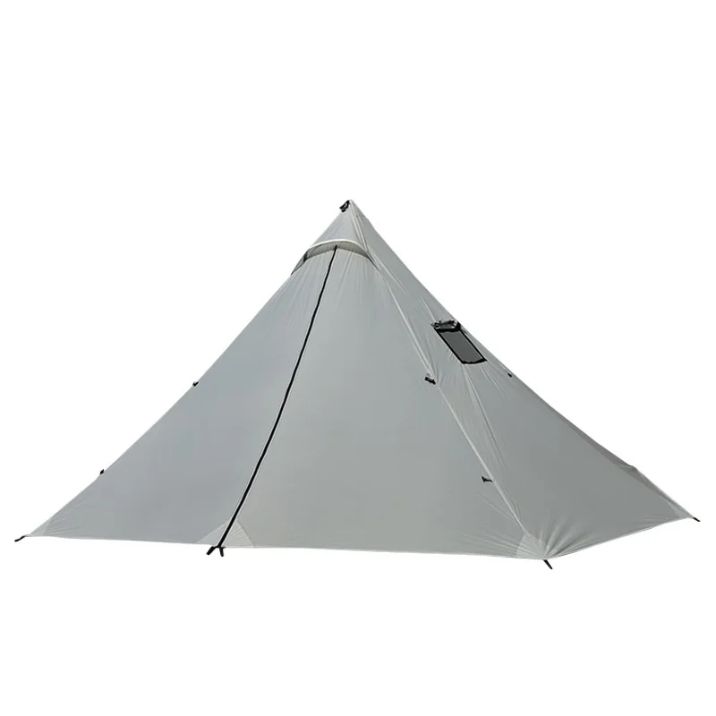 3-4 Person Ultralight Outdoor Camping Teepee 20D Silnylon Pyramid Tent Large Rodless Tent Backpacking Hiking Tents
3-4 Person Ultralight Outdoor Camping Teepee 20D Silnylon Pyramid Tent Large Rodless Tent Backpacking Hiking Tents