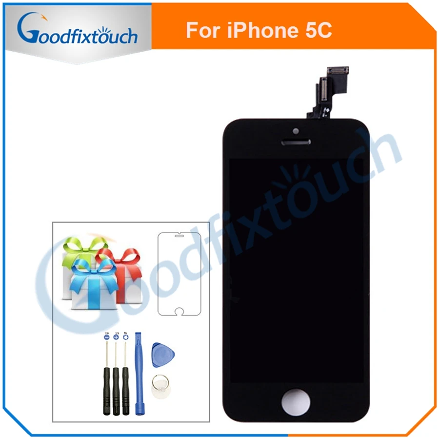 For iPhone 5C LCD Display With Touch Screen Digitizer Assembly No Dead Pixel Replacment Parts With Gift Free Shipping
For iPhone 5C LCD Display With Touch Screen Digitizer Assembly No Dead Pixel Replacment Parts With Gift Free Shipping