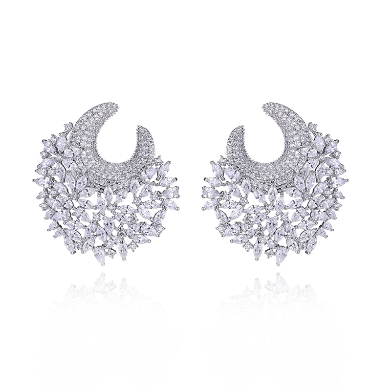 GAOLA New Classic White Gold Color Flower Shape Cubic Zirconia Dangle Earrings for Woman GLE6671Y
GAOLA New Classic White Gold Color Flower Shape Cubic Zirconia Dangle Earrings for Woman GLE6671Y