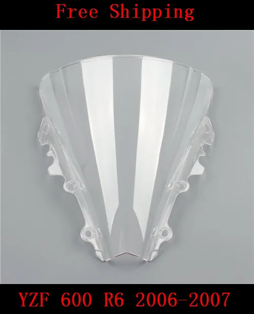 For Yamaha YZF 600 R6 2006-2007 YZF-R6 YZF-600R motorcycle Double bubble windshield windscreen white
For Yamaha YZF 600 R6 2006-2007 YZF-R6 YZF-600R motorcycle Double bubble windshield windscreen white