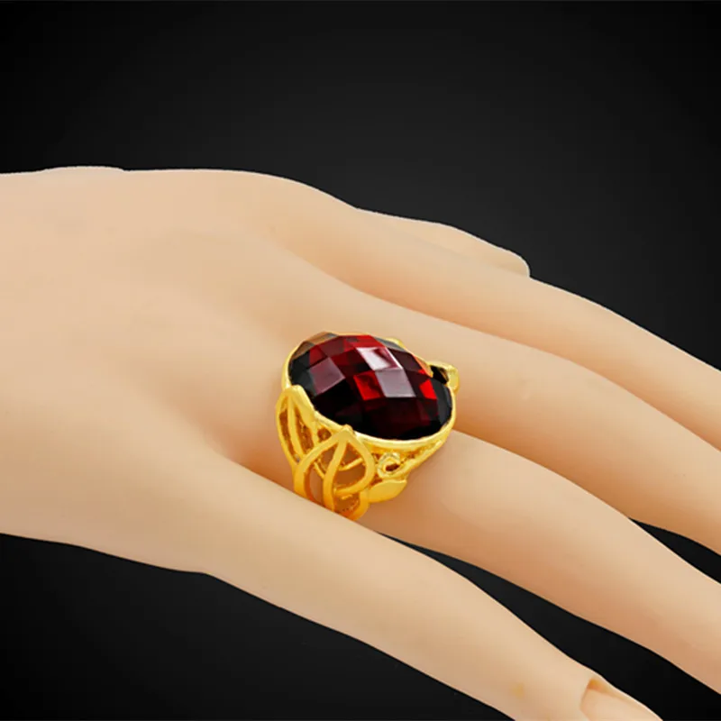 Rings For Women Gold Jewelry Red Crystal Ring Bride Wedding Engagement Jewelry Ring Size 8 9 10
Rings For Women Gold Jewelry Red Crystal Ring Bride Wedding Engagement Jewelry Ring Size 8 9 10