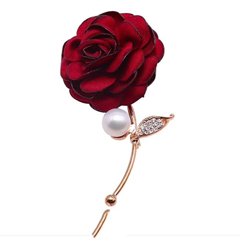 JYX Charming Red Rose Brooches Rosa Pin with 9.5mm White Natural Freshwater Pearl Beloved Brooch for women
JYX Charming Red Rose Brooches Rosa Pin with 9.5mm White Natural Freshwater Pearl Beloved Brooch for women