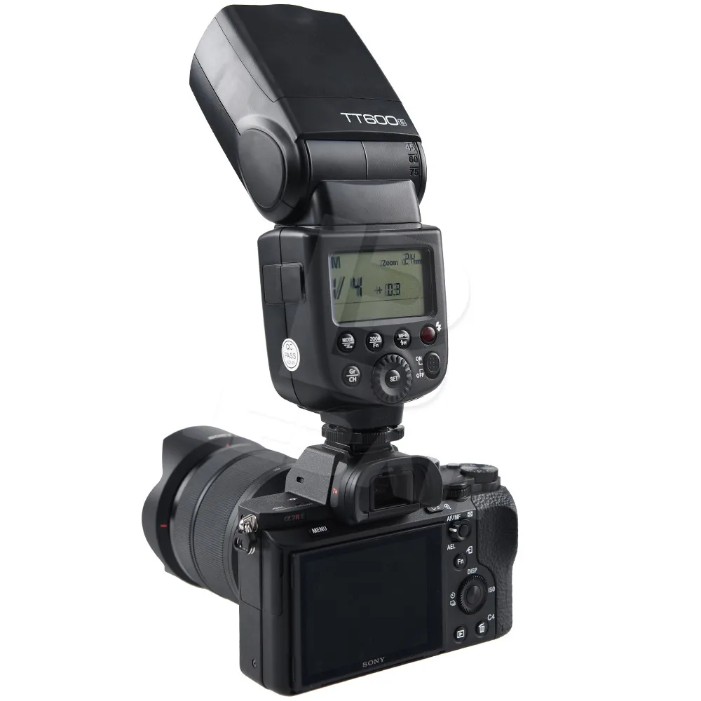 Вспышка для камеры Godox TT600S GN60 2 4G Speedlite + фотопередатчик Sony A7 A7S A7R II A6000 A58 A99 |