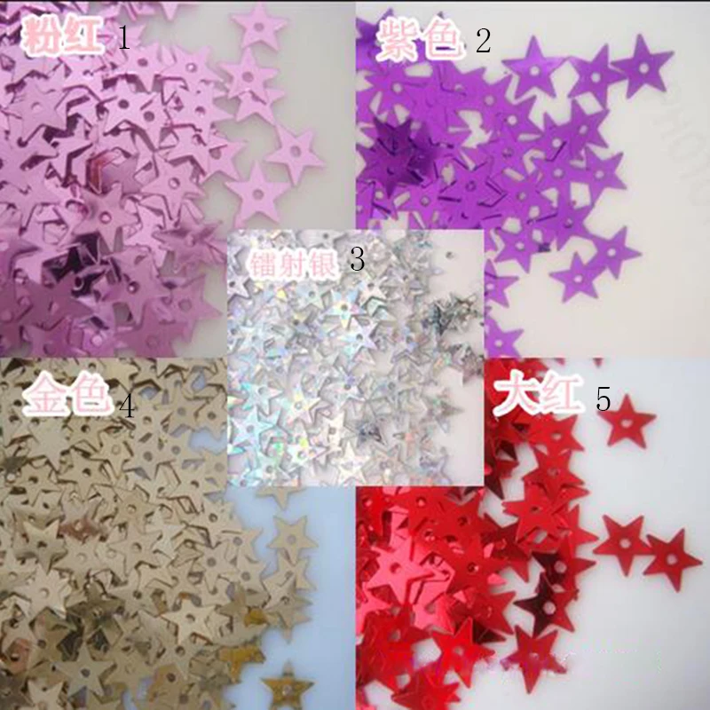 9800Pcs/Lot 150g 7mm Five Star Loose Sequins Paillettes Sewing Wedding Craft DIY Clothing Art Decoration Sewing Material
9800Pcs/Lot 150g 7mm Five Star Loose Sequins Paillettes Sewing Wedding Craft DIY Clothing Art Decoration Sewing Material