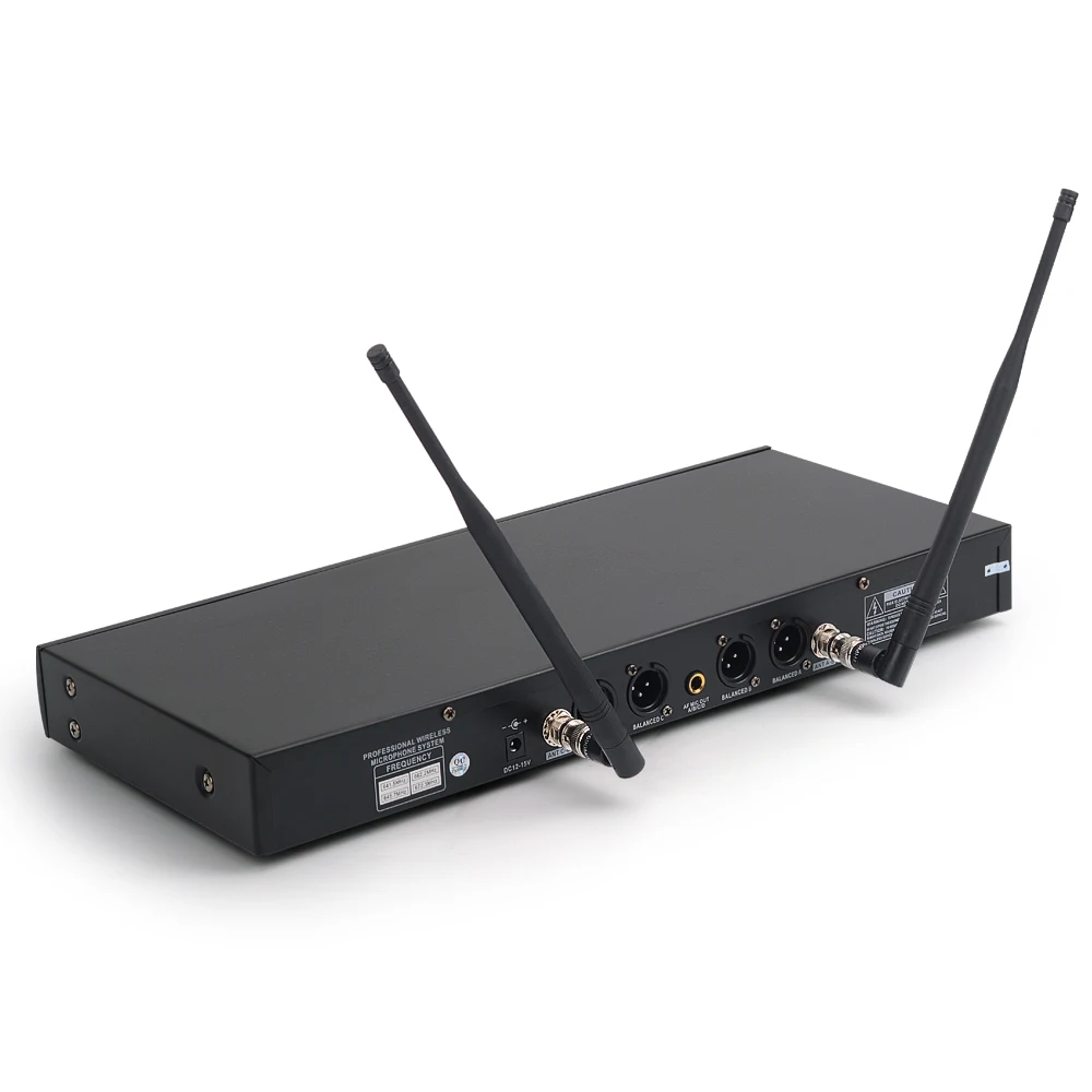 EYK EFU4 Профессиональный UHF Цифровой Беспроводной микрофон с 4 металлические КПК Way