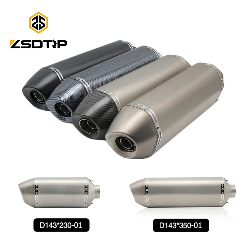 ZSDTRP Universal 51mm Motorcycle Dirt Bike Exhaust Escape Modified Scooter AK Exhaust Muffler for Most Motorcycle
ZSDTRP Universal 51mm Motorcycle Dirt Bike Exhaust Escape Modified Scooter AK Exhaust Muffler for Most Motorcycle