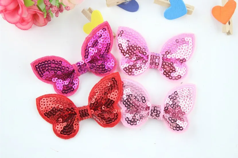 High quality 20pcs/lot mix colors handmade DIY sequin bows patchs for baby headwear headband decoration
High quality 20pcs/lot mix colors handmade DIY sequin bows patchs for baby headwear headband decoration
