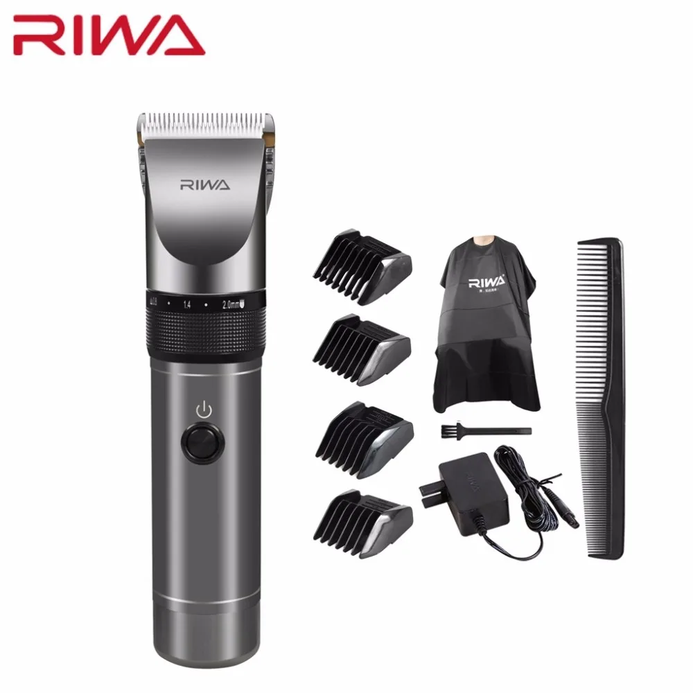 Машинка для стрижки волос Riwa X9 Профессиональная Алюминиевая машинка с литиевым