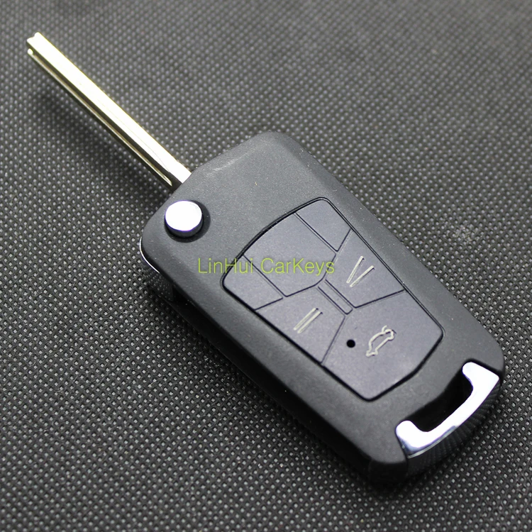 PINECONE for TOYOTA CROWN Key Shell 3 Buttons Uncut Brass Blade Remote Blank Key ABS Shell 1 PC
PINECONE for TOYOTA CROWN Key Shell 3 Buttons Uncut Brass Blade Remote Blank Key ABS Shell 1 PC