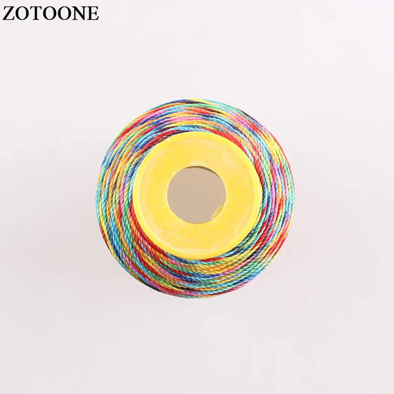 ZOTOONE 500D Polyester Bobbin Quilting-supplies Thread Filament For Embroidery Machine Sewing New Free Shipping Wholesale D
ZOTOONE 500D Polyester Bobbin Quilting-supplies Thread Filament For Embroidery Machine Sewing New Free Shipping Wholesale D