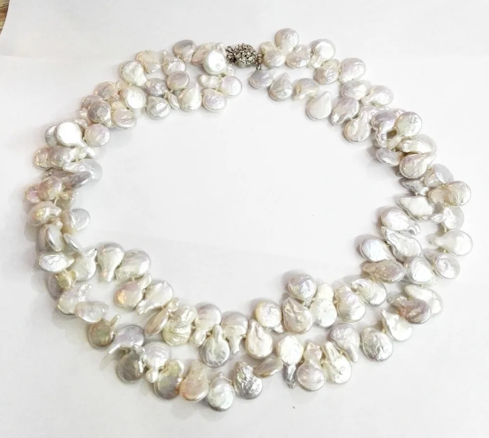 wedding Women Jewelry 2 Rows Necklace White Pearl Water drop Choker Necklace Natural Freshwater Pearl
wedding Women Jewelry 2 Rows Necklace White Pearl Water drop Choker Necklace Natural Freshwater Pearl